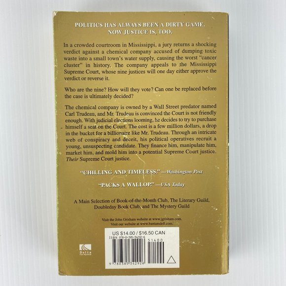 The Appeal by John Grisham Book - Picture 2 of 8
